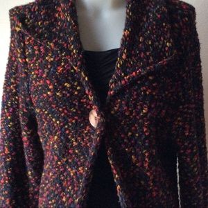 Chico’s multi colored, Size 1. Versatile!